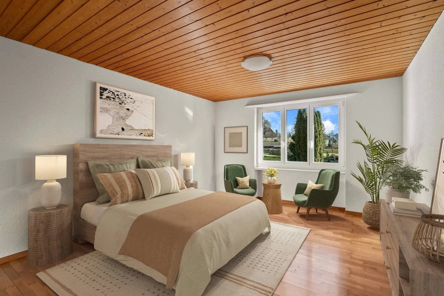 ATTRAKTIVE WOHNUNG MIT BALKON UND GRÜNER AUSSICHT