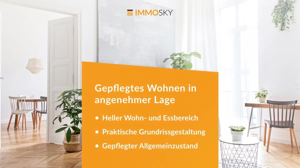 Gepflegtes Wohnen in angenehmer Lage