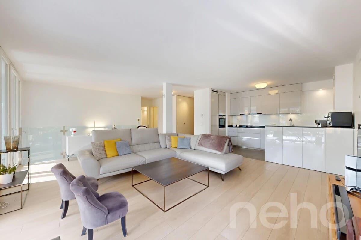 Remarquable appartement de standing avec terrasses et jardin ? Pully