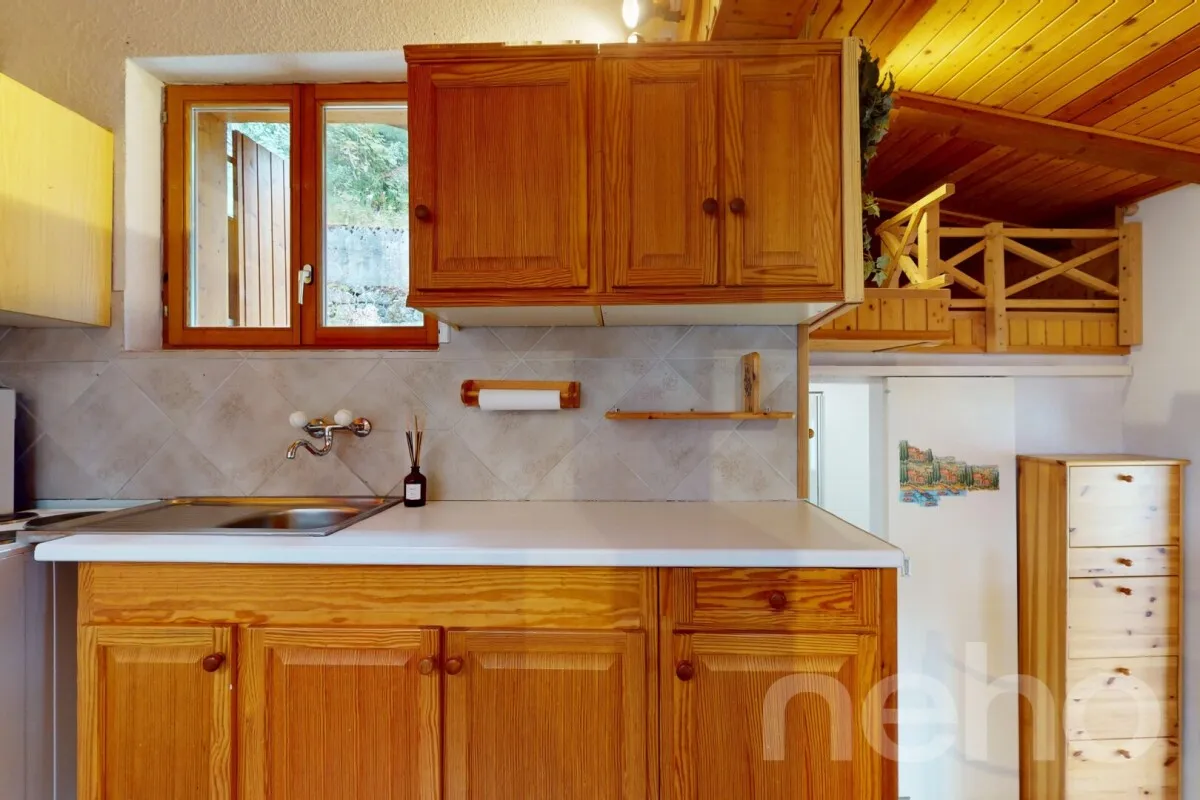 Charmant chalet mitoyen avec terrain et terrasse