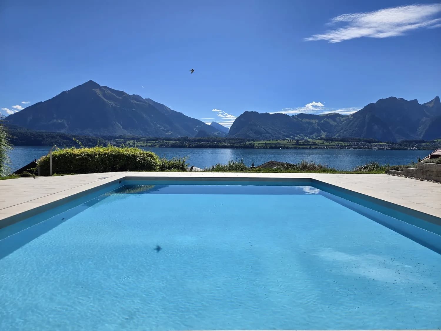 2 ½ Zimmer-Wohnung/Ferien-Wohnung, UG West im Oberhofen am Thunersee!