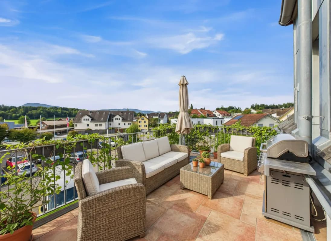 Sonnige Wohlfühloase im Dachgeschoss