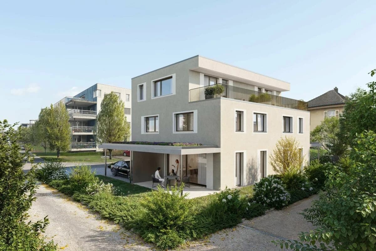 ZUHAUSE AM WEIHER - 5.5-Zi. Doppelhaushälfte