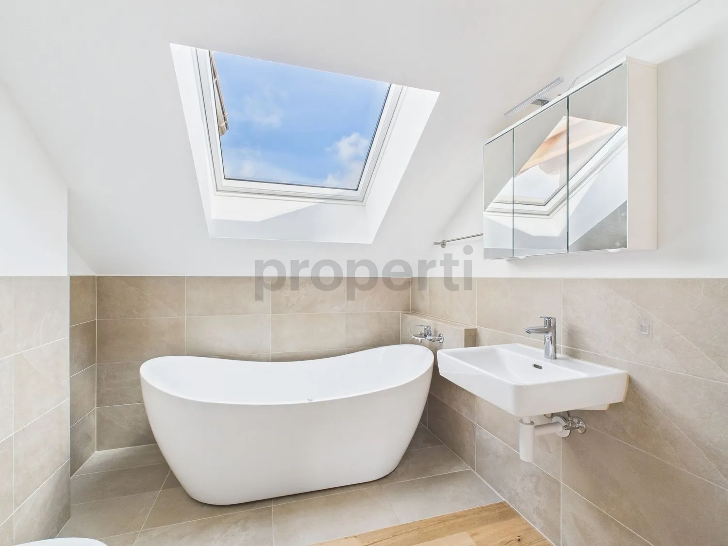 Charmante Neubauwohnung im Dachgeschoss in Grossdietwil  modern, ländlich & einzigartig