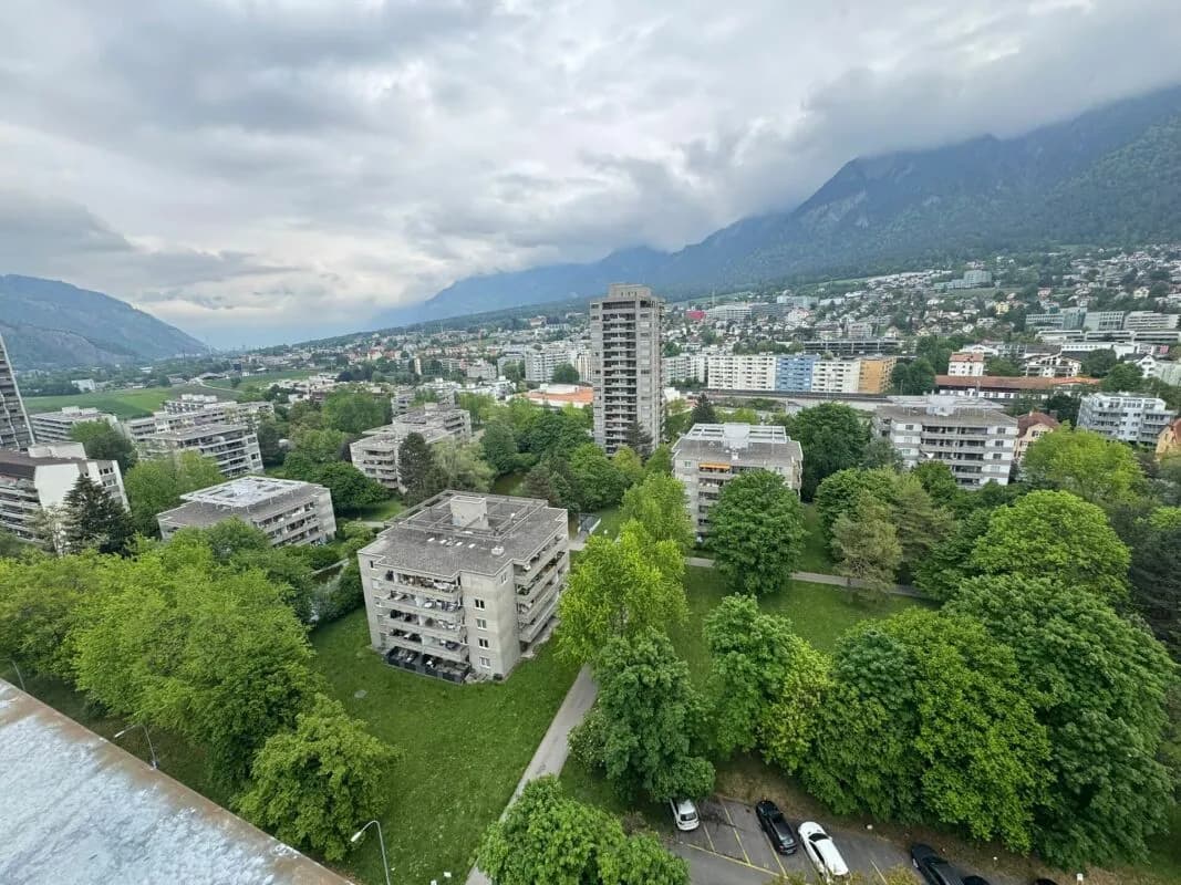 Gemütliche Wohnung mit herrlicher Aussicht
