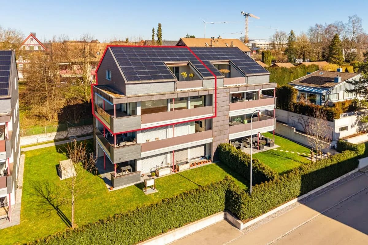 Effizienz trifft auf Exklusivität - 6.5-Zi. Dachmaisonette-Wohnung