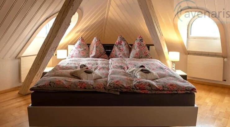 Ruhiges Doppelzimmer in ländlicher Lage mit Gartenblick