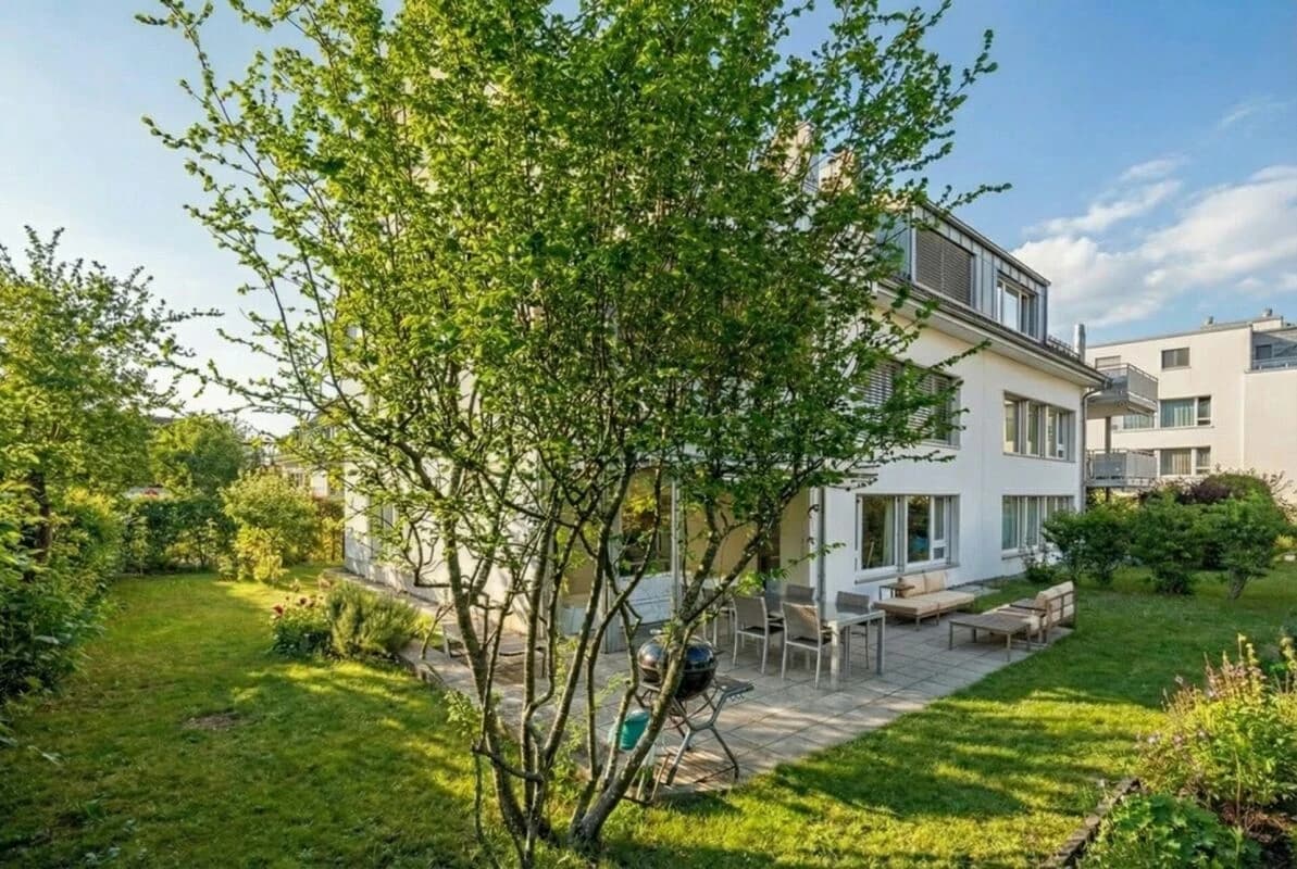 3.5-Zimmer-Gartenwohnung an ruhiger und naturnaher Lage