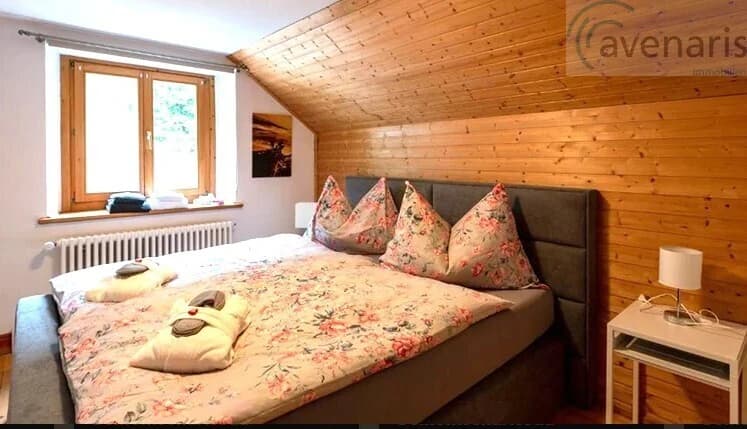 Ruhiges Doppelzimmer in ländlicher Lage mit Gartenblick