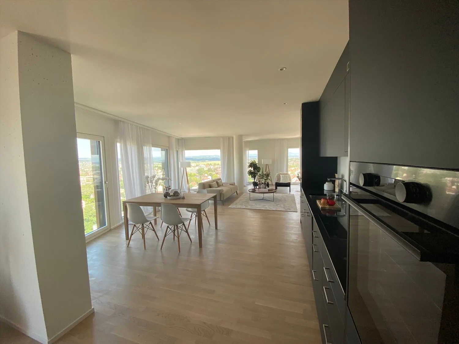 Wohnen über den Dächern von Dübendorf