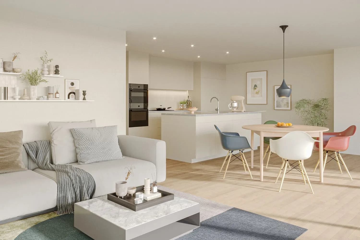 Moderne 5.5-Zimmer Neubauwohnung in Sattel