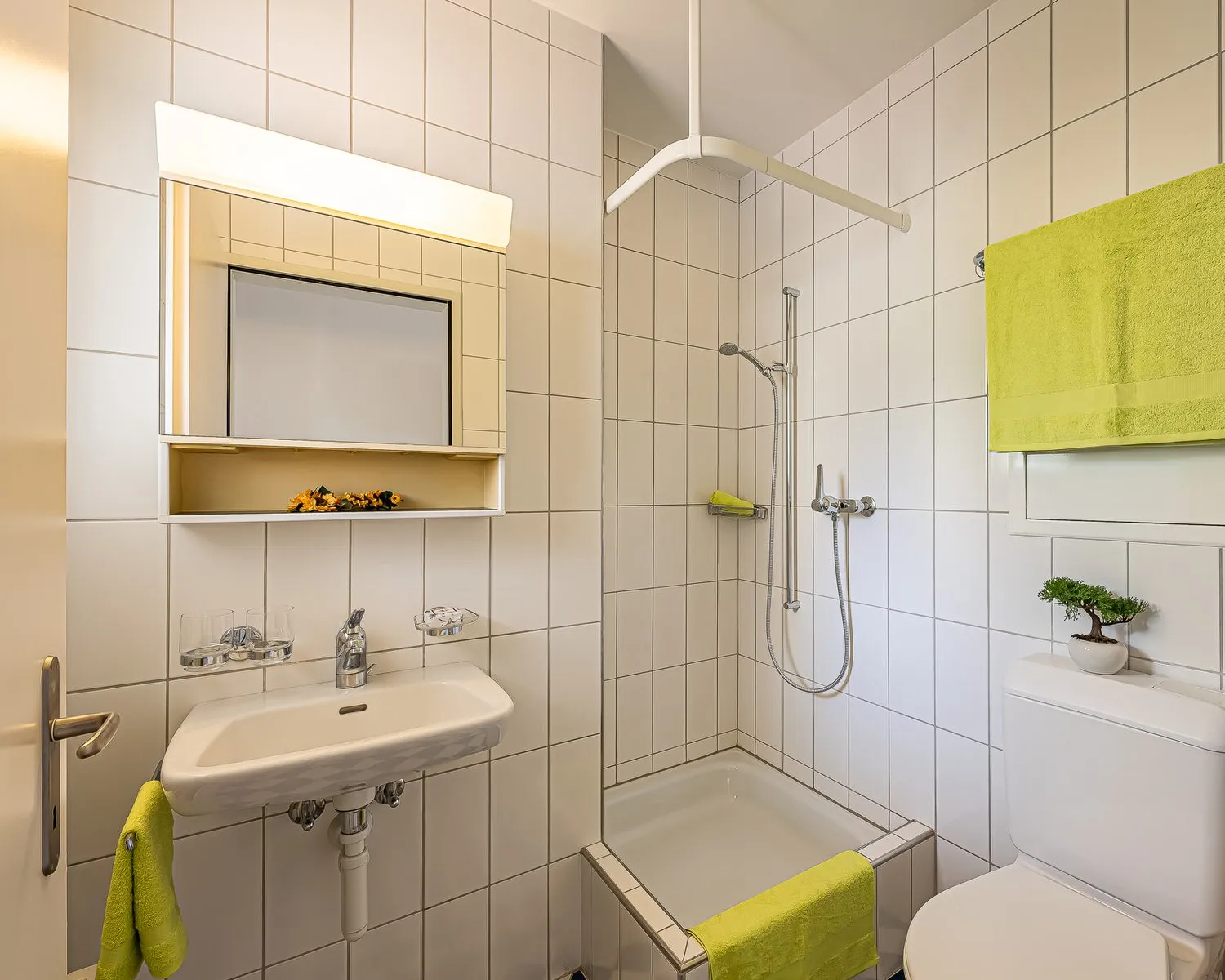 Wohnung mit Garten und Balkon!