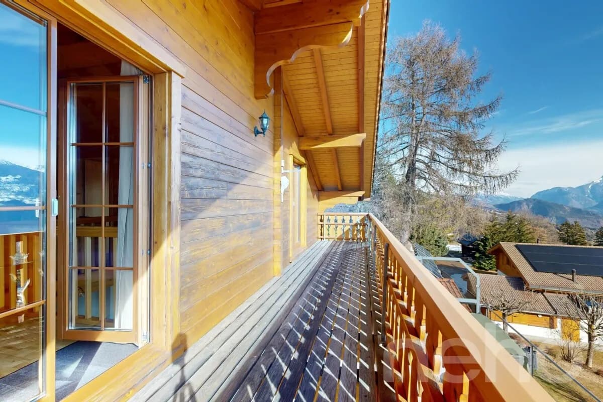 Magnifique chalet d?exception sur les hauteurs de Savièse