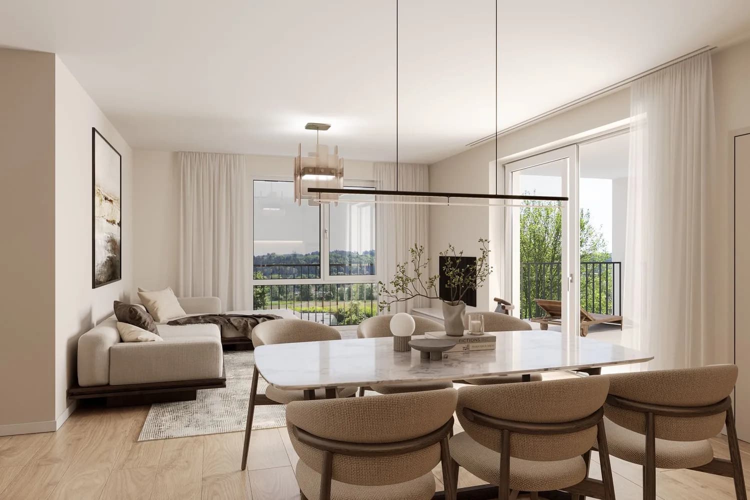 3.5-Zi. Attika mit Weitsicht, Terrasse - kaufen in Schaffhausen