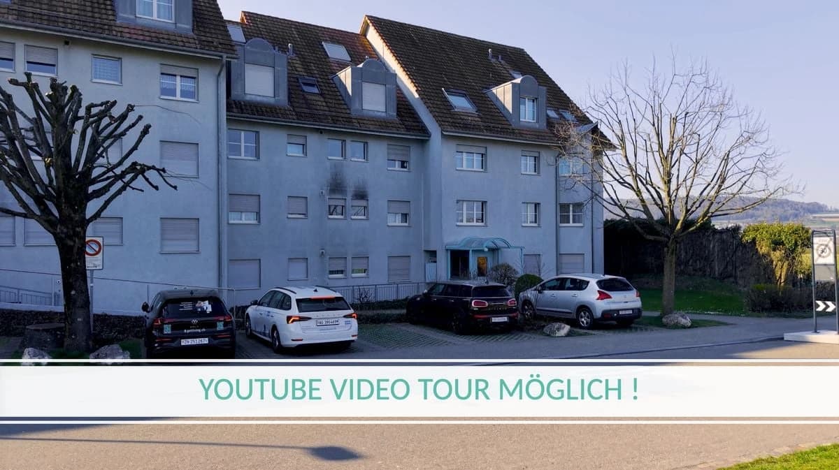 Familienfreundliche helle Wohnung am Rande von Dällikon