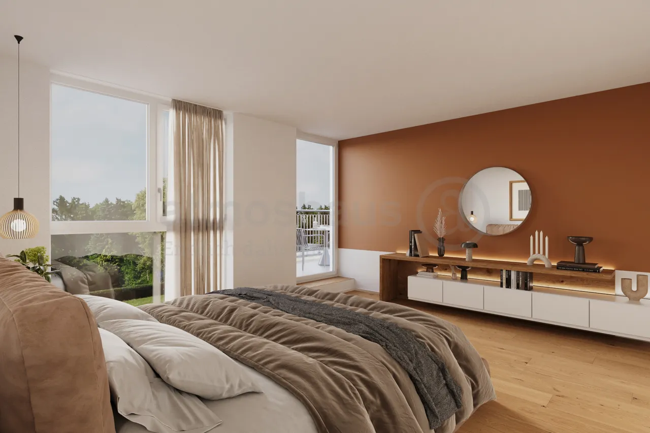 Neubauprojekt in Nottwil: EFH mit Attikaterrasse und Seesicht