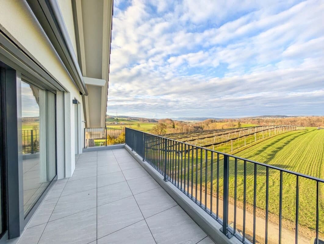 Unverbaubare Sicht in die Landwirtschaftszone und den Uetliberg garantiert!