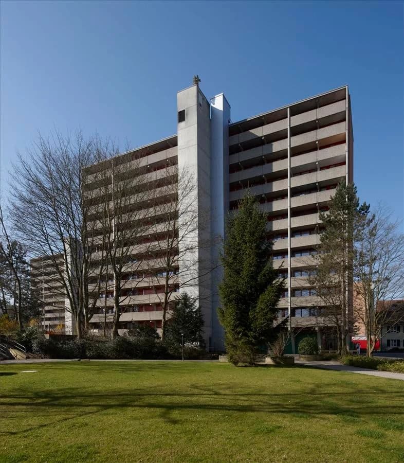 Wohnung mit herrlicher Aussicht ins Grüne