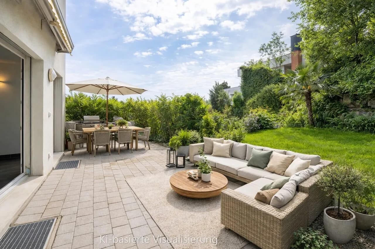 Familienidylle in Langnau am Albis