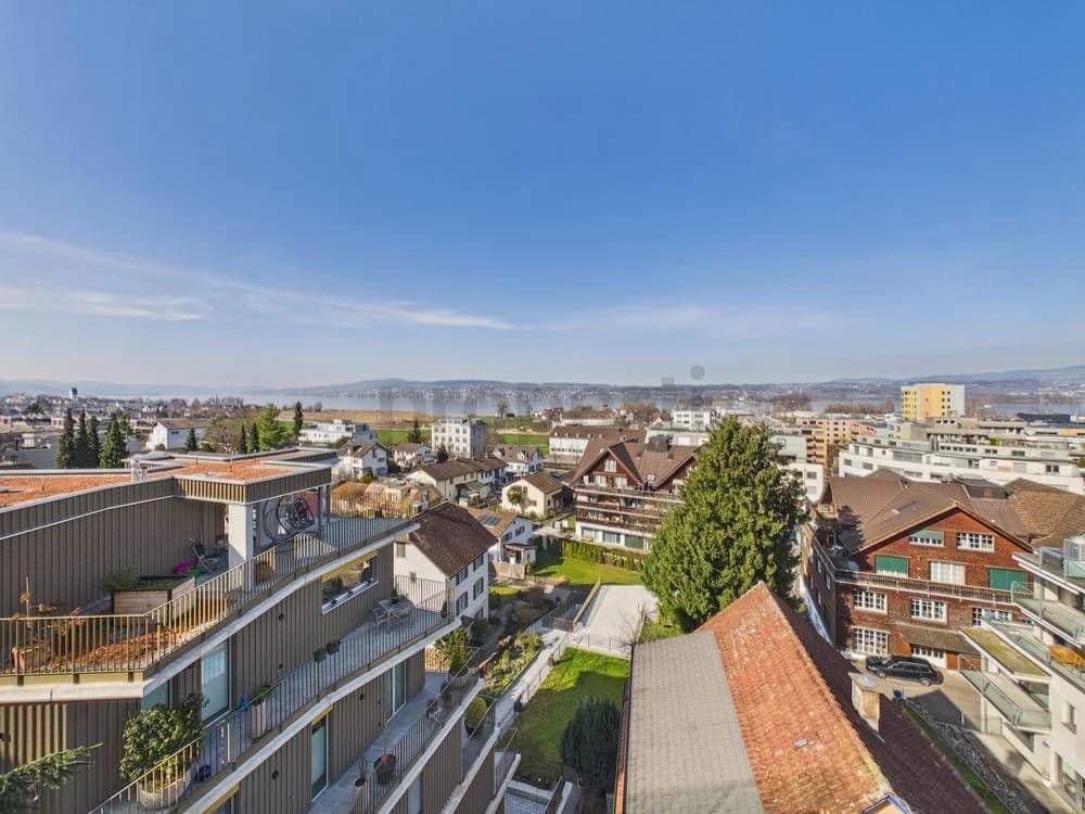 Neu renovierte 4.5-Zimmer-Elegantwohnung mit See- und Bergsicht in Pfäffikon SZ