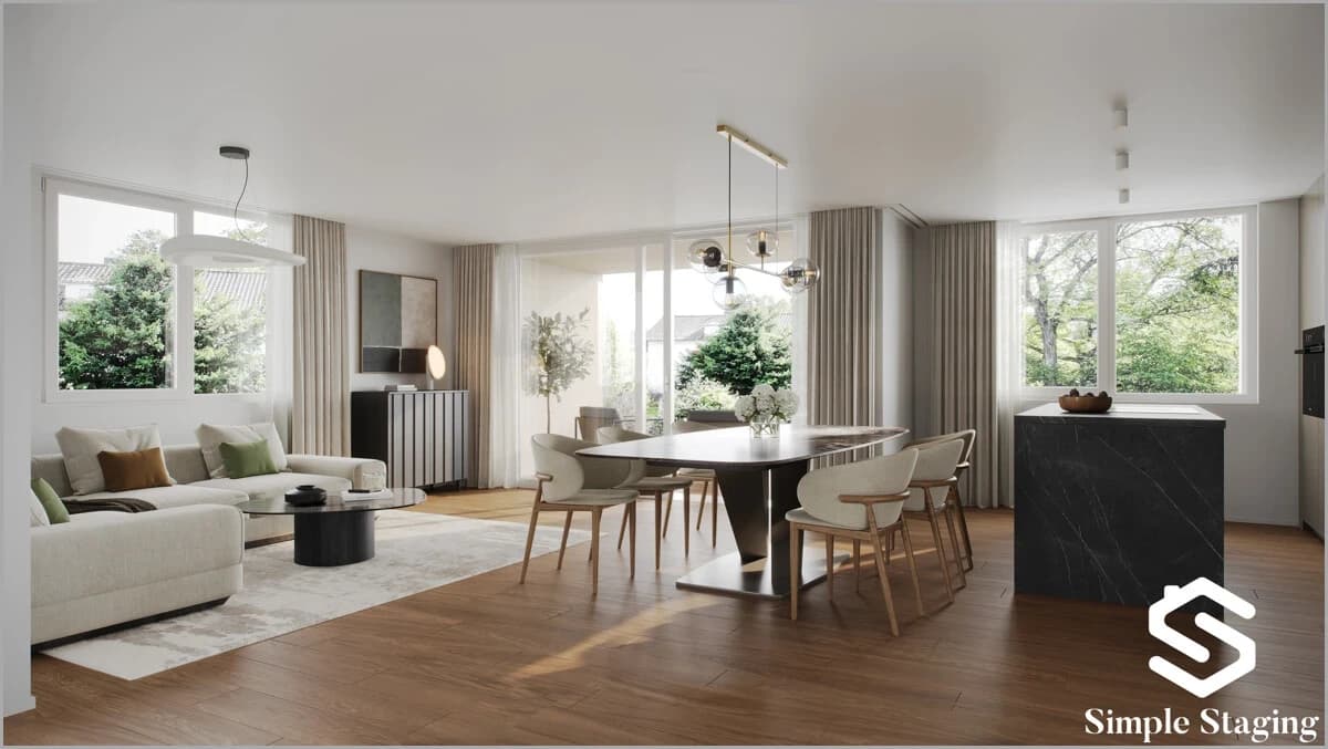 Modernes Wohnen neu definiert - Erdgeschosswohnung mit Gartenanteil!