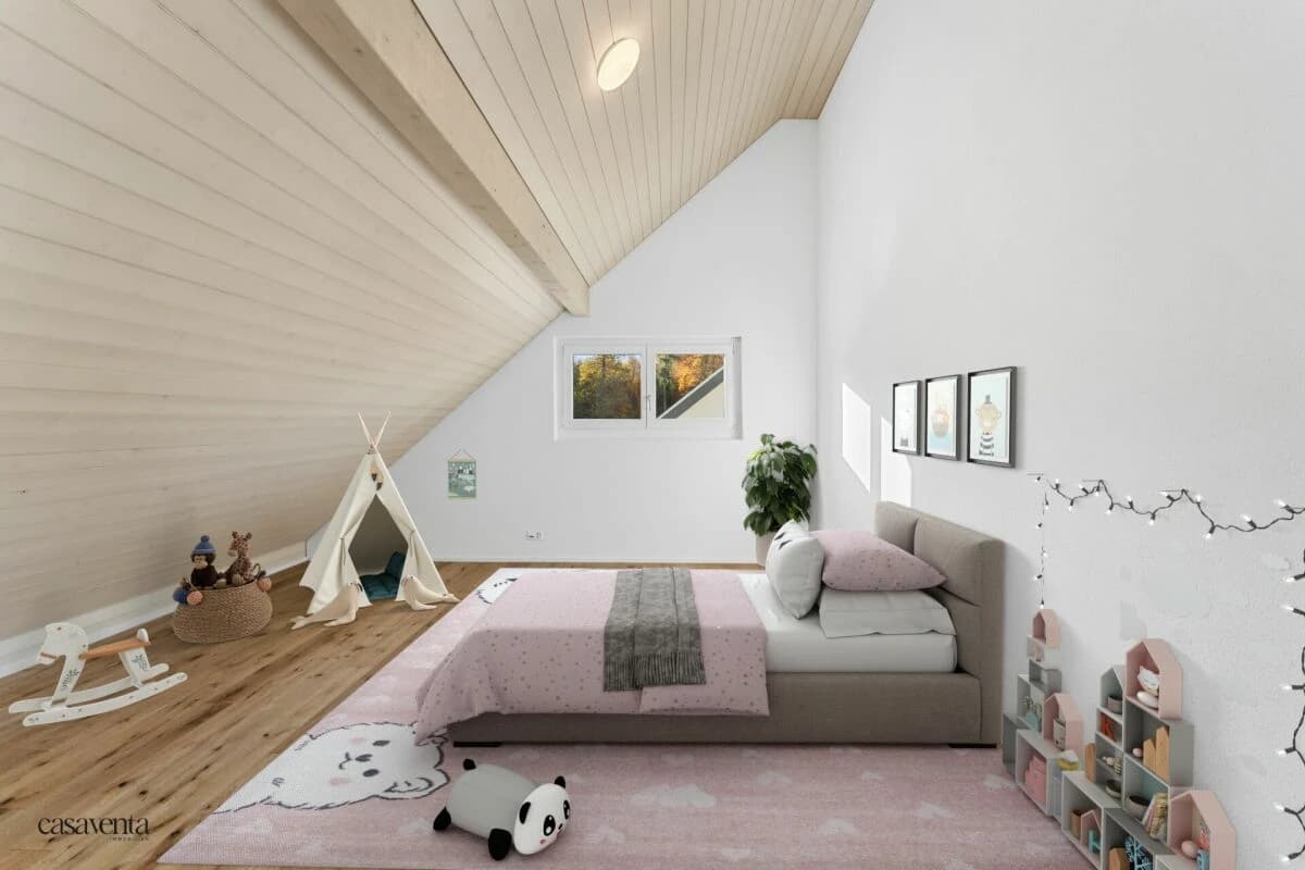 Moderne Dachmaisonette mit Einfamilienhaus-Charakter - bankengeprüft