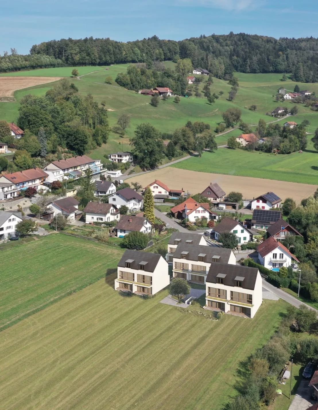 Exklusives 6.5-Zimmer Neubau-Reiheneinfamilienhaus B.1 mit hochwertigem Ausbau  Oberkulm AG