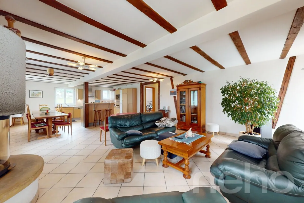 Maison familiale rénovée avec grand jardin ? St-Imier