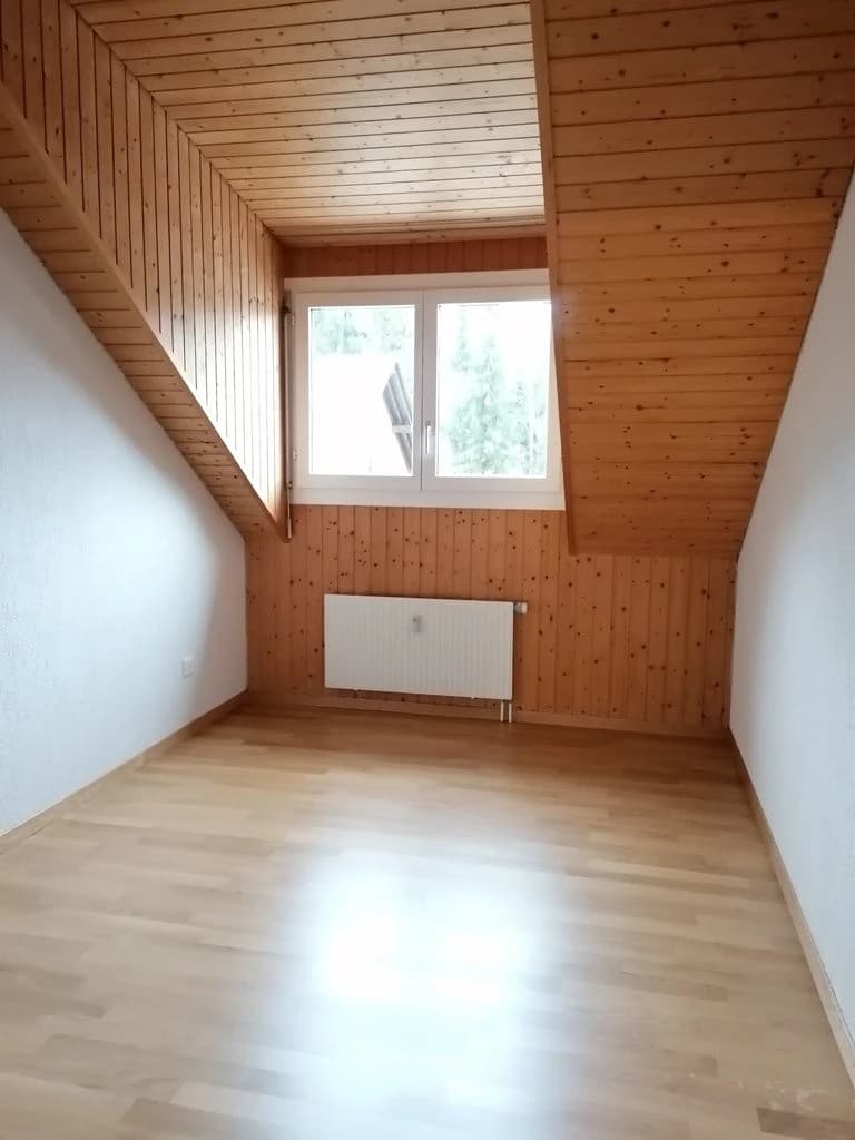 Heimelige Dachwohnung mit Cheminée