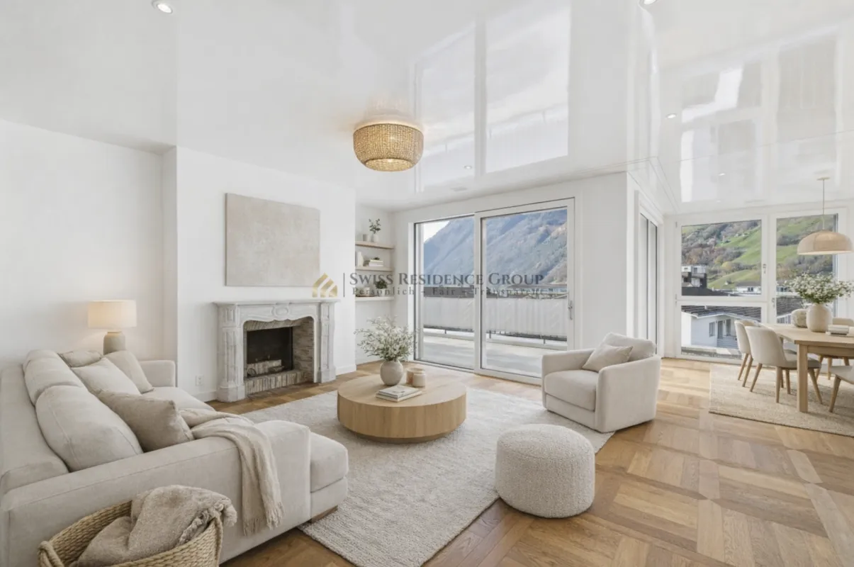 Traumhafte Attika mit Bergsicht - Exklusives Wohnjuwel