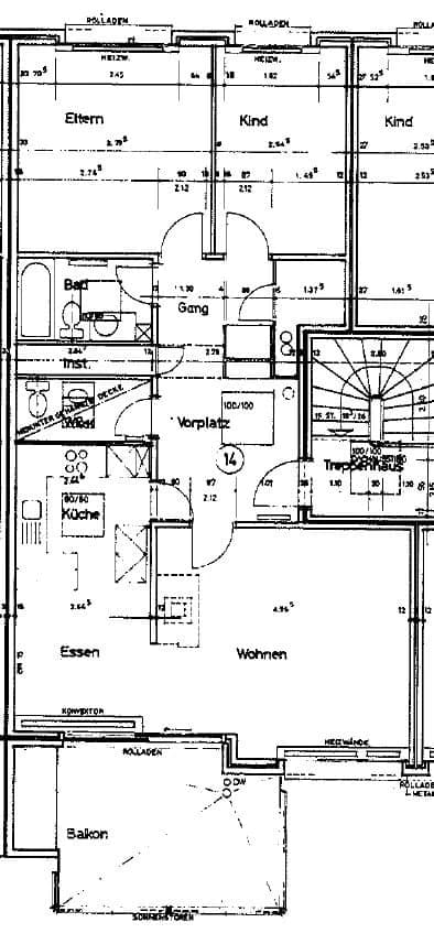 Gemütliche Wohnung mit Cheminee