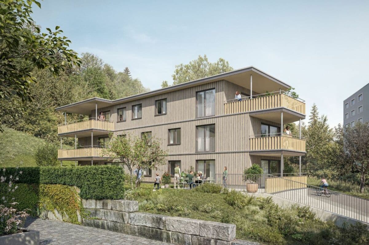 NEUBAU - Moderne 4.5-Zimmer-Wohnung im Erdgeschoss an idyllischer Lage