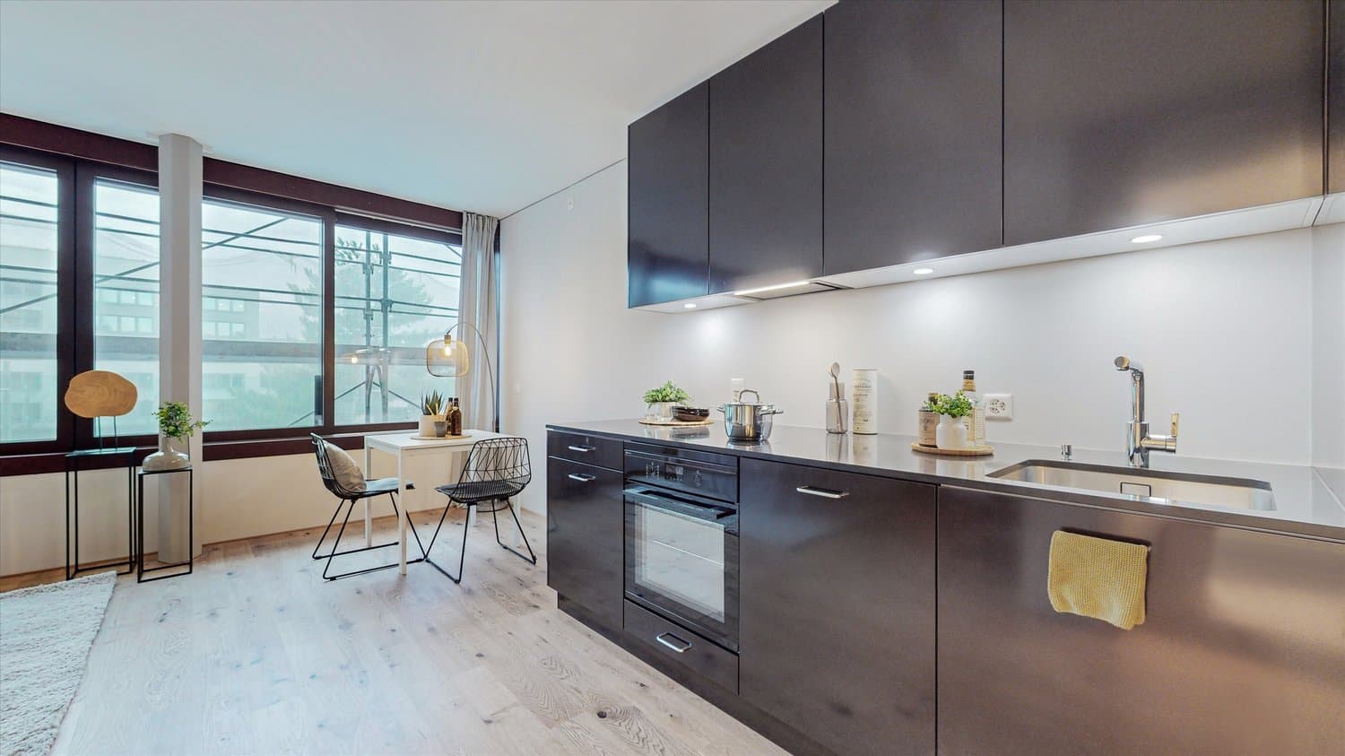 Moderne Wohnung im BOLLWERK Basel  stilvoll wohnen mit hochwertigem Ausbau