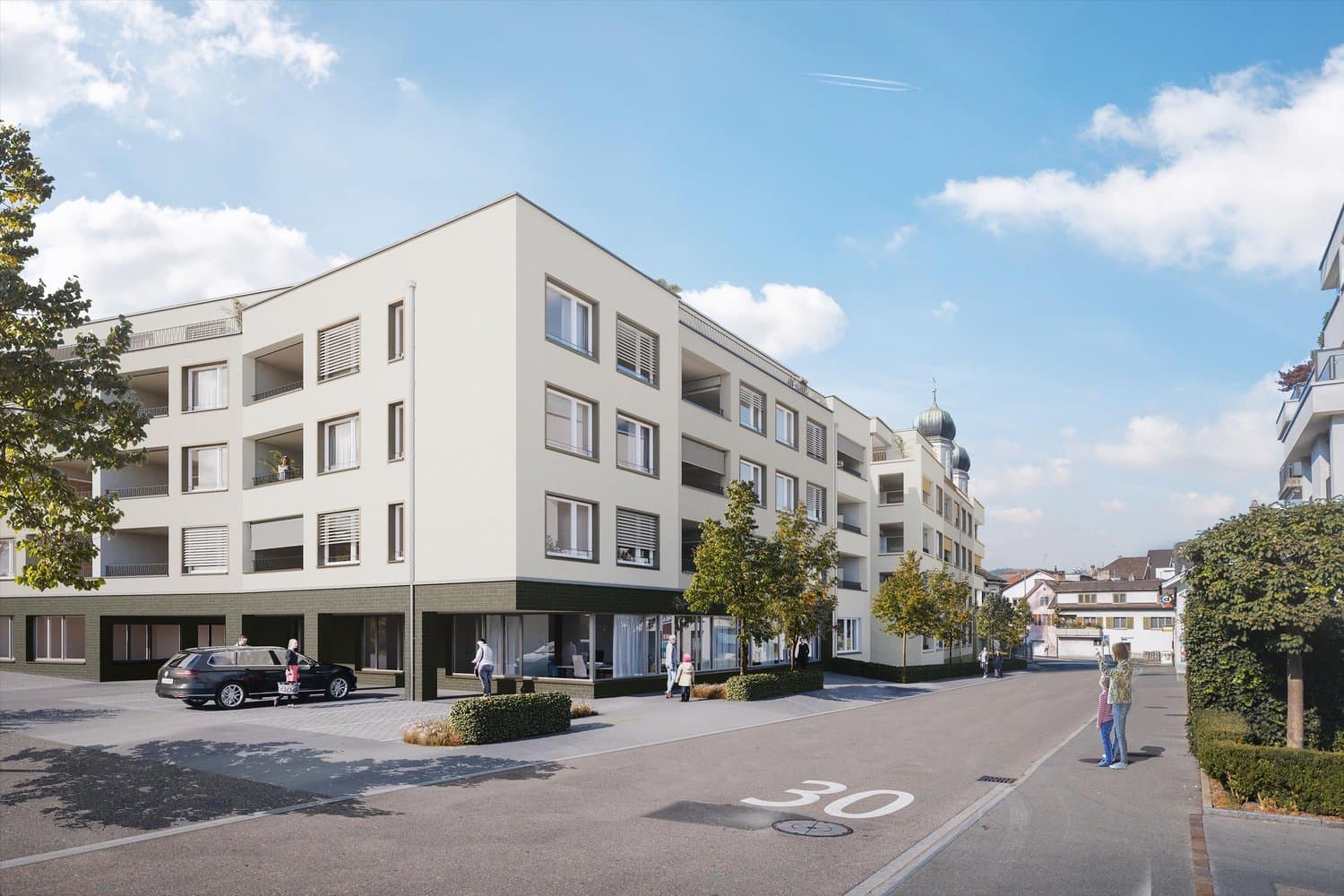 Wohnen in lichtdurchflutetem, modernem Neubau