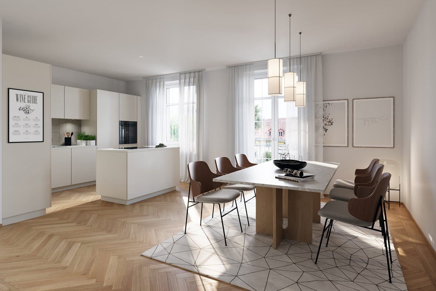 Zentral gelegene Wohnung mit Charme!