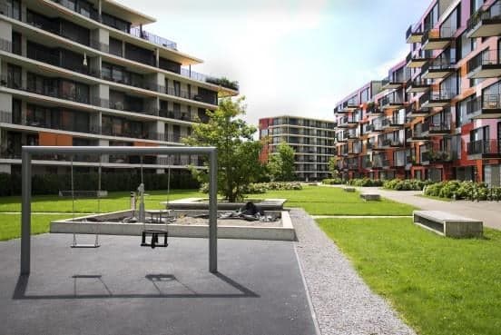 Moderne Familienwohnung