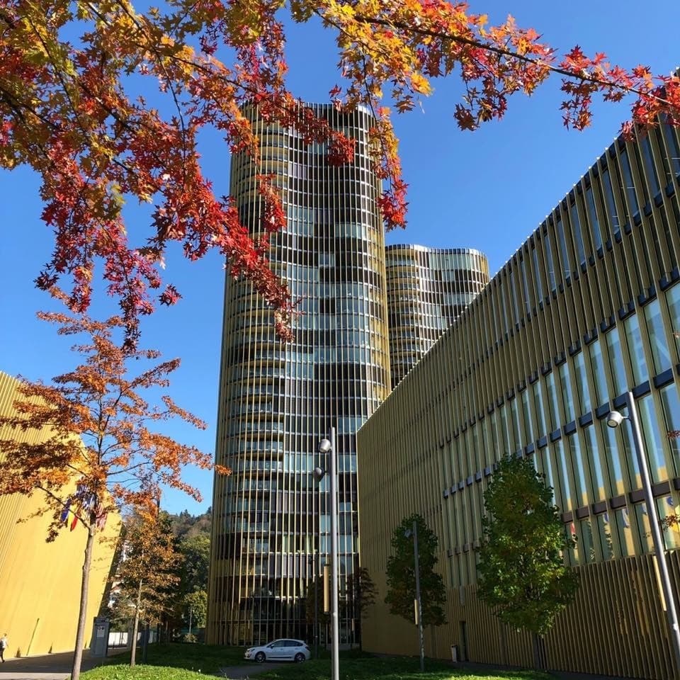 Schöner Ausblick aus dem 18. Stock!