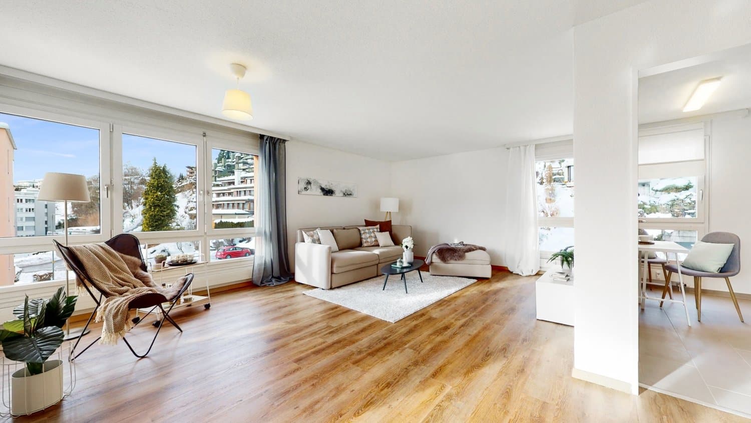 Grosszügig innen, grosszügig aussen!