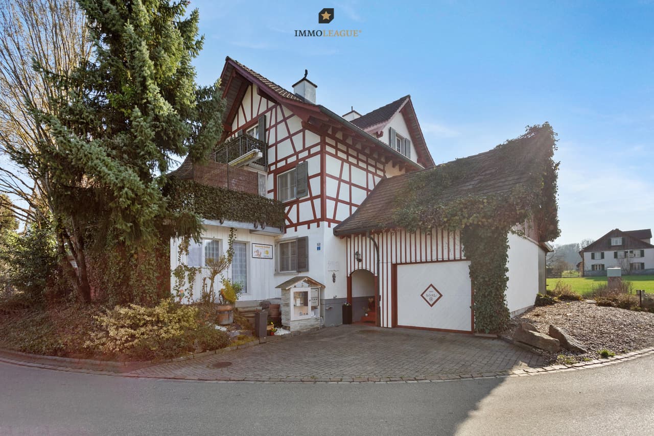 Charmantes Riegelhaus mit zeitloser Ausstrahlung