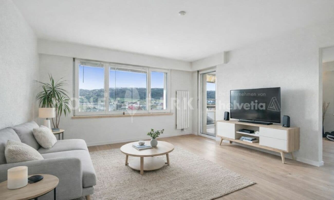 Helle 4-Zimmer-Wohnung mit Weitsicht und sonnigem Balkon